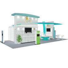 Detian offer fashion island exhibition stand booth design